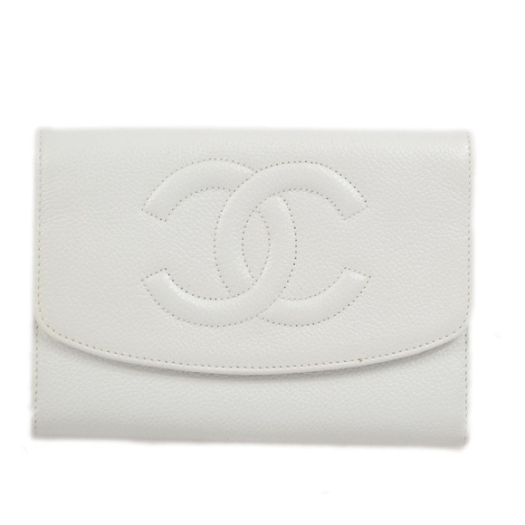 VINTAGE Chanel Timeless CC Stitch with Coin Pouch Wallet - Picture 1 of 9